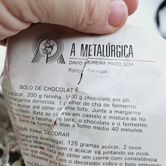 VINTAGE | Metalurgics Santa festive Christmas cake pan mold - Picture 5 of 8